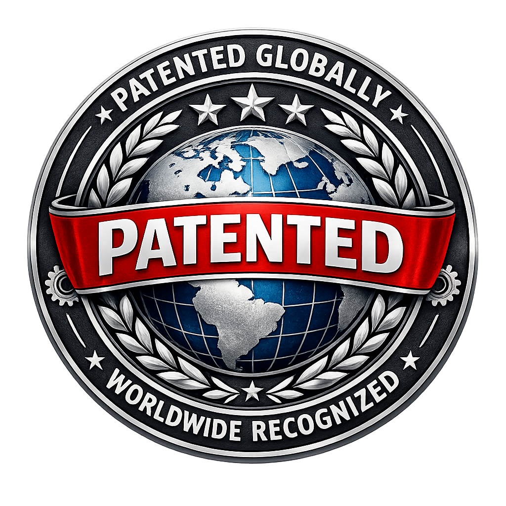 Patented Globally — Worldwide Recognized — WIPO Patent